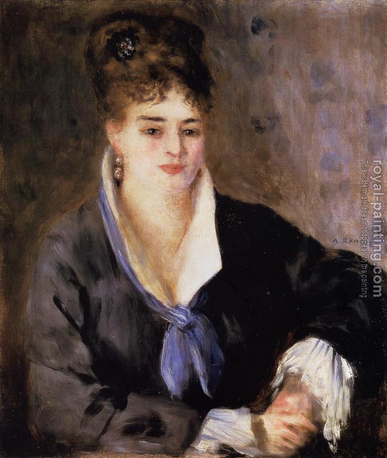 Pierre Auguste Renoir : Lady in a Black Dress